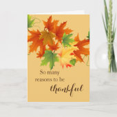 感謝状 シーズンカード (正面)