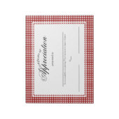 感謝状 ノートパッド (回転)