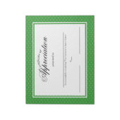 感謝状 ノートパッド (回転)