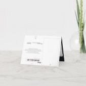 感謝状 - ビデオゲームのパーティー招待に合わせたデザイン サンキューカード (裏面)