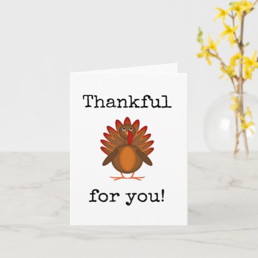 感謝状、感謝、かわいいカード カード (黄色い花)