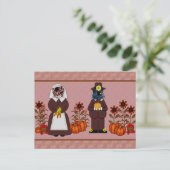 感謝猫 シーズンポストカード (スタンド正面)