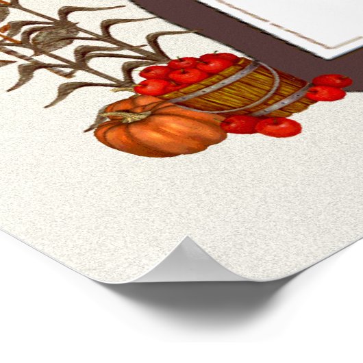 感謝猫 ポスター (角)