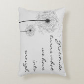 感謝用タンポポ アクセントクッション (正面(垂直))