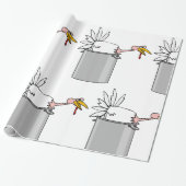 感謝疲れたトルコの料理ポットユーモア ラッピングペーパー (アンロールド)