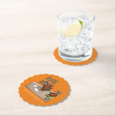 感謝的おもしろいユーモア ペーパーコースター (インサイチュ)