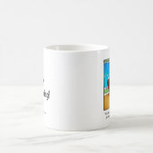 感謝的なユーモアのコーヒーマグ「斑点」 コーヒーマグカップ (中央)