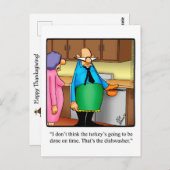 感謝的笑わされるユーモア ポストカード (正面/裏面)