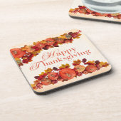 感謝祝の季節 コースター (左側)