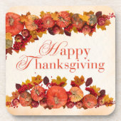 感謝祝の季節 コースター (正面)