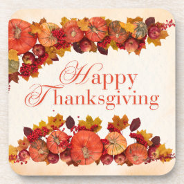 感謝祝の季節 コースター