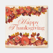 感謝祝の季節 マグネット (正面)