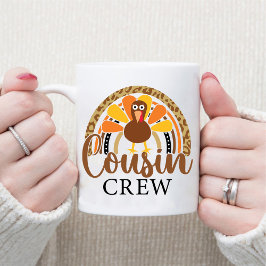 感謝祭いとこクルーleopardレインボートルコ マグカップ