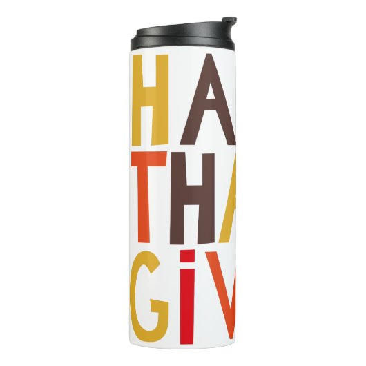 感謝祭おめでとう！サーマルタンブラー タンブラー (回転左)