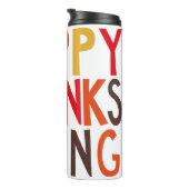 感謝祭おめでとう！サーマルタンブラー タンブラー (回転右)