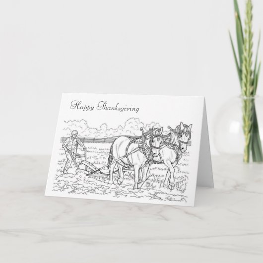 感謝祭おめでとう! シーズンカード (正面)