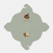 感謝祭おめでとう！トルコ フェイバーボックス (折り畳みなし)