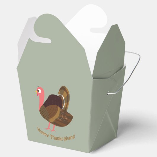 感謝祭おめでとう！トルコ フェイバーボックス (オープン)