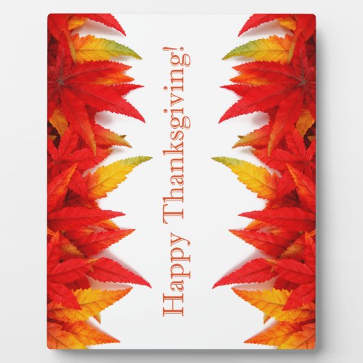 感謝祭おめでとう! フォトプラーク (正面)