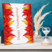 感謝祭おめでとう! フォトプラーク (側面)