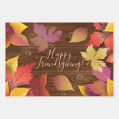 感謝祭おめでとう!フレンドシップジャズレトロパーティー ラッピングペーパーシート (正面2)