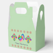 感謝祭おめでとう。ポーランドデザイン花。 フェイバーボックス (オープン)