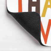 感謝祭おめでとう!マウスパッド マウスパッド (コーナー)