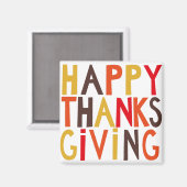 感謝祭おめでとう！マグネット マグネット (正面/裏面)