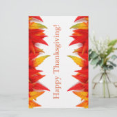 感謝祭おめでとう！ 便箋 (スタンド正面)