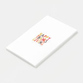 感謝祭おめでとう！注記 ポストイット (アングル)