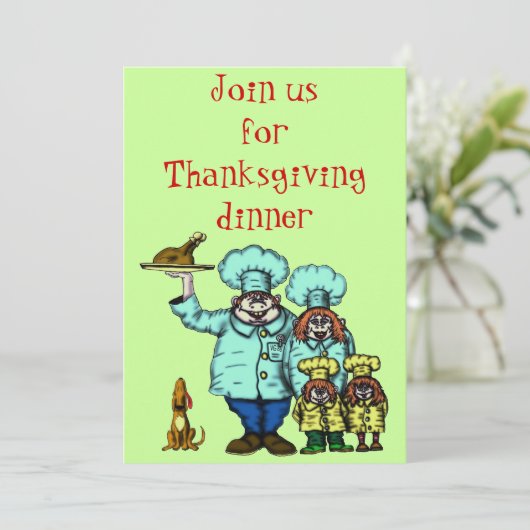 感謝祭おもしろいの招待状 招待状 (スタンド正面)