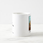 感謝祭おもしろいサッカーのユーモアマグ コーヒーマグカップ (中央)