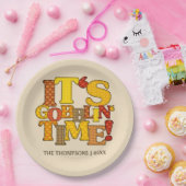 感謝祭おもしろいディナー ペーパープレート (パーティー)