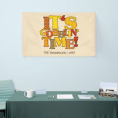 感謝祭おもしろいディナー 横断幕 (トレードショー)