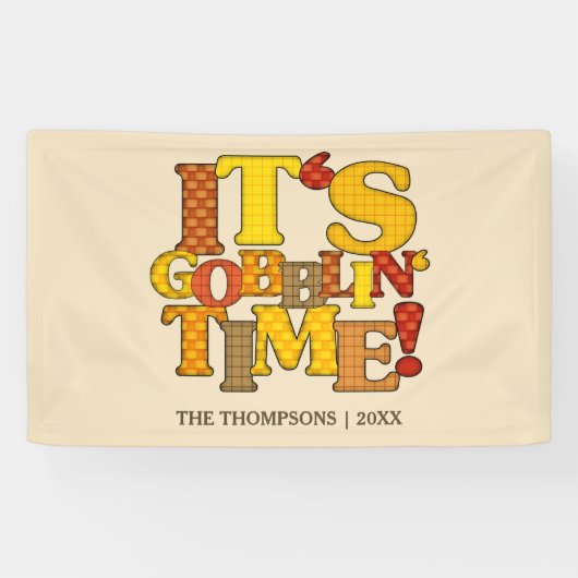 感謝祭おもしろいディナー 横断幕 (横)