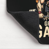 感謝祭おもしろいトルコのグレービーがモチベーションを上げるG マウスパッド (コーナー)