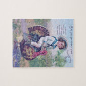 感謝祭おもしろいトルコ ジグソーパズル (横)