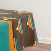 感謝祭おもしろいパンプキンパイ テーブルクロス (インサイチュ)