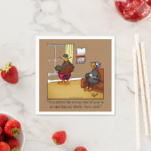 感謝祭おもしろいパーティーナプキン スタンダードカクテルナプキン (インサイチュ)