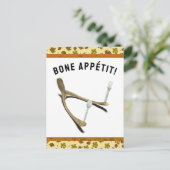 感謝祭おもしろいホリデーカード シーズンポストカード (スタンド正面)