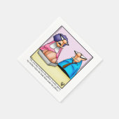 感謝祭おもしろいユーモア・カクテルナプキンズ スタンダードカクテルナプキン (角)