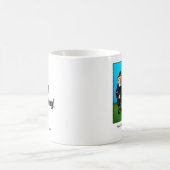 感謝祭おもしろいユーモア"饗宴"マグカップ コーヒーマグカップ (中央)