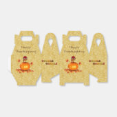 感謝祭おもしろい七面鳥かぼちゃお願いボックス切り妻 フェイバーボックス (折り畳みなし)