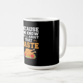 感謝祭おもしろい七面鳥の日の衣装ギフト コーヒーマグカップ (正面右)