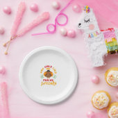 感謝祭おもしろい巡礼者トルコ ペーパープレート (パーティー)