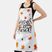 感謝祭おもしろい引用文私は転が自家製である エプロン (インサイチュ)