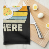 感謝祭おもしろい悪魔の卵あなたが知っている理由H キッチンタオル (四つ折り)