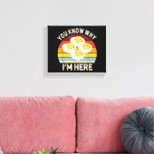 感謝祭おもしろい悪魔の卵あなたが知っている理由H キャンバスプリント (インサイチュ (リビング))