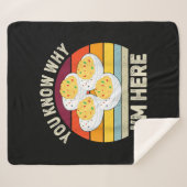 感謝祭おもしろい悪魔の卵あなたが知っている理由H シェルパブランケット (正面(横))