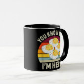 感謝祭おもしろい悪魔の卵あなたが知っている理由H マグカップ (正面右)